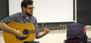 Songwriter's workshop at Durham College.