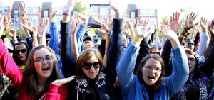 Students celebrate