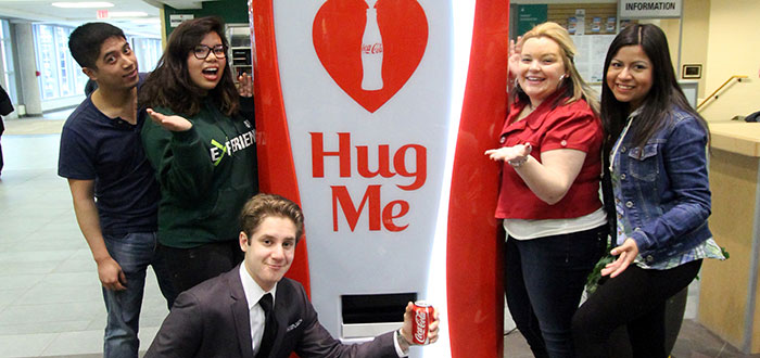 Image result for coca cola free hugs