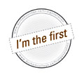 I'm the first