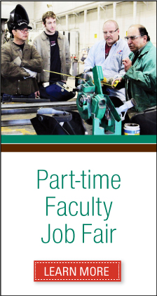 Part-time job faculty fair